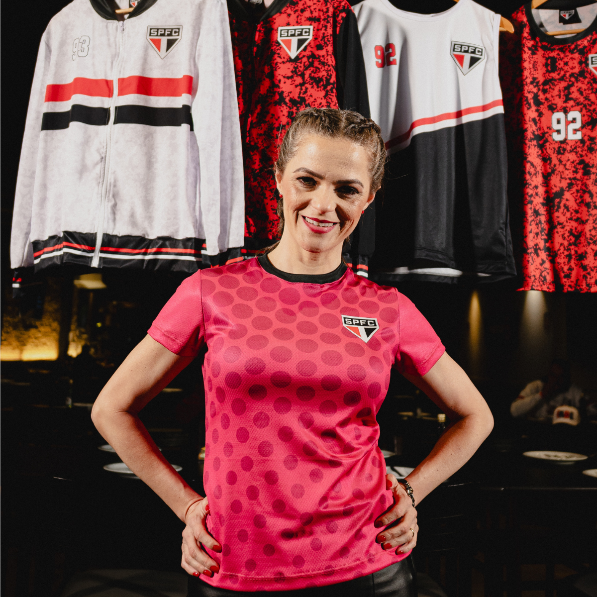 CAMISETA SAO PAULO FEMININA OFICIAL CAMISA SPFC ORIGINAL